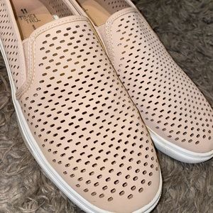 slip on shoes.